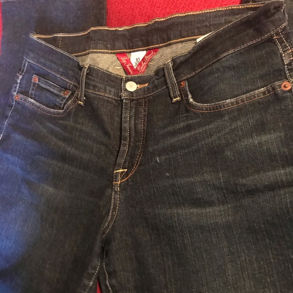 SOLD🍀 Lucky Brand 🍀 Jeans 10/30 Bootcut - Picture 6 of 6